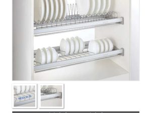 Kệ Chén Đĩa Cố Định Boss 2 Tầng