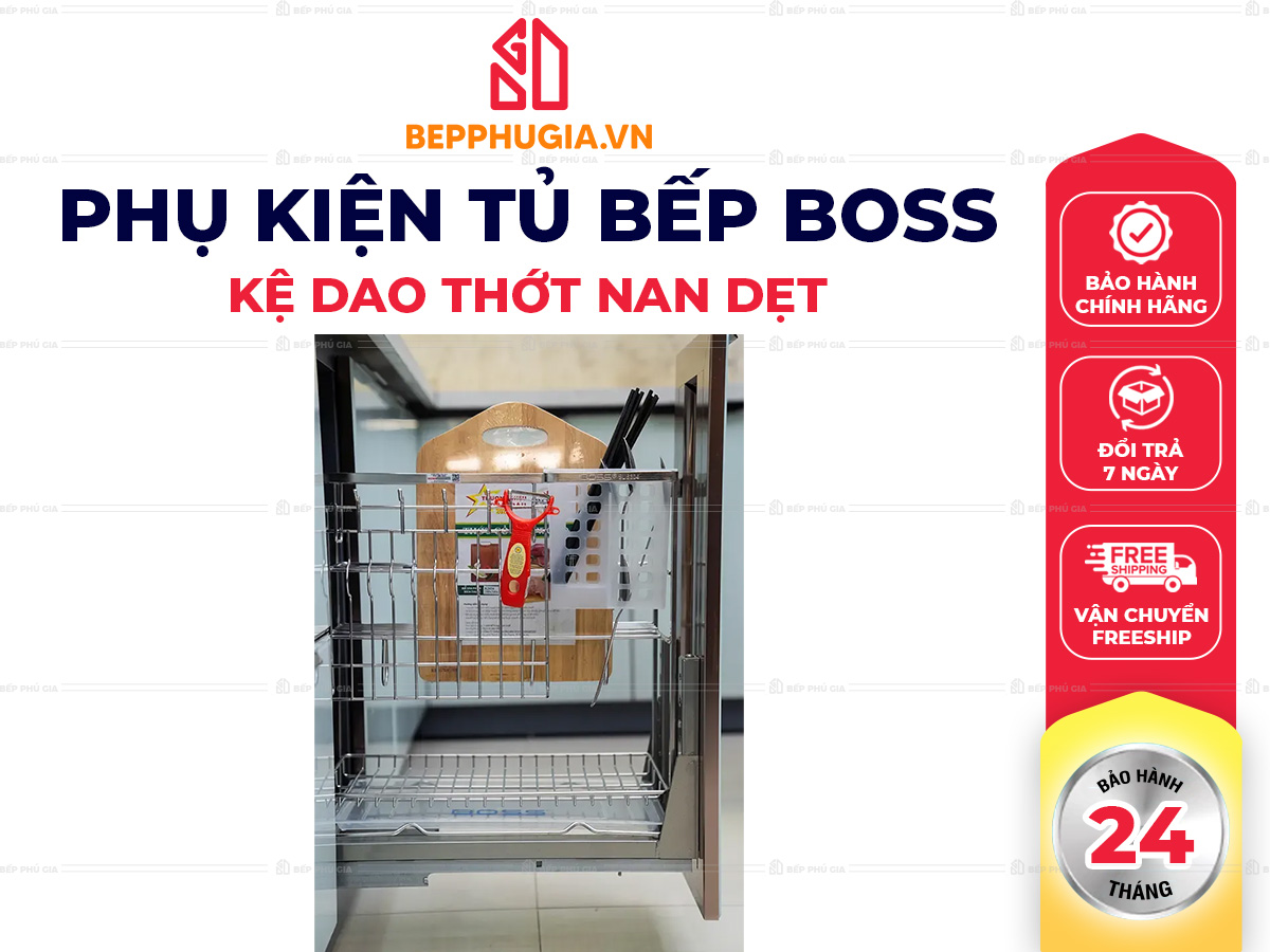 Kệ Dao Thớt Boss Nan Dẹt Kệ Dao Thớt Boss Nan Dẹt