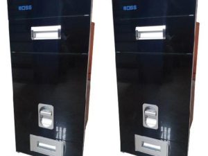 Thùng gạo mặt gương phím ấn Boss