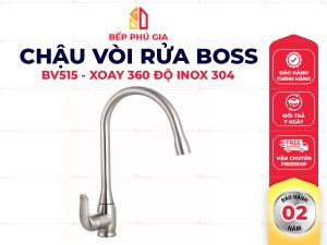 Vòi Boss Cố Định Xoay 360 Độ BV515