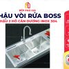 Chậu 2 Hố Cân Dương Inox 304